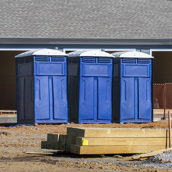 how many porta potties should i rent for my event in West Wheatfield